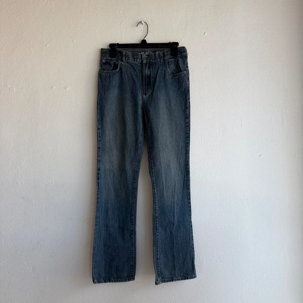 The‎ Children's Place Girls Bootcut Jeans Size 18S Dark Wash